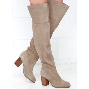 Jessica Simpson Thigh High Suede Boots, size 7